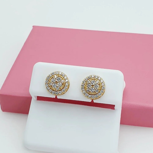 "925 Sterling Silver Cubic Zirconia Earrings, U19254702 - Picture 9 of 11